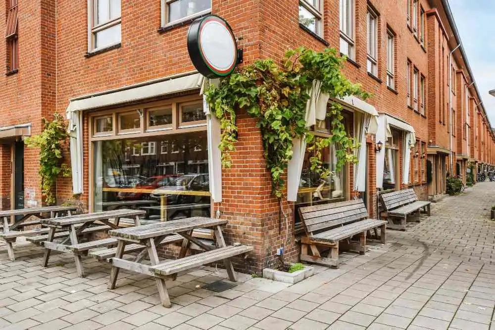 amsterdam historic streets and evening walk